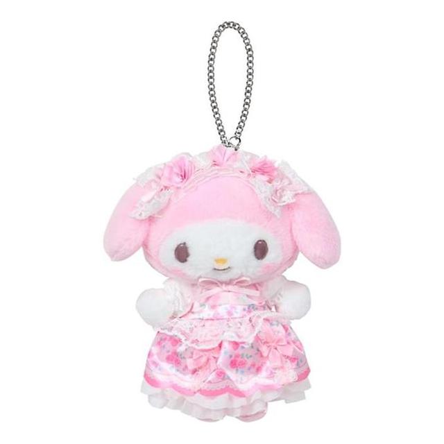 《三麗鷗Sanrio》童話午茶派對 美樂蒂 絨毛玩偶吊飾 NO.2